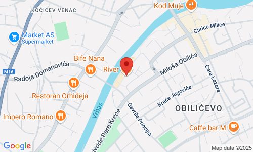 CAFE RIVER & RIVER KIDS, 14 Tihomira Tihe Damjanovica st., Banja Luka