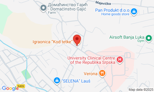 PLAYROOM AND BIRTHDAY ROOM KOD TETKE, 154 Dr Jovana Raskovica st., Banja Luka